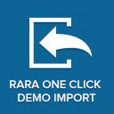 Rara One Click Demo Import 1.3.5 – WordPress Plugin
