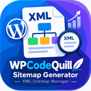 WPCodeQuill Sitemap Generator – XML Sitemap Manager 1.0.0 – WordPress Plugin
