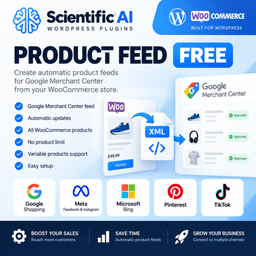 Scientific AI Product Feed 1.0.11 – WordPress Plugin